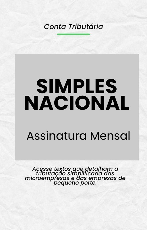 Assinatura do SIMPLES&nbsp;NACIONAL